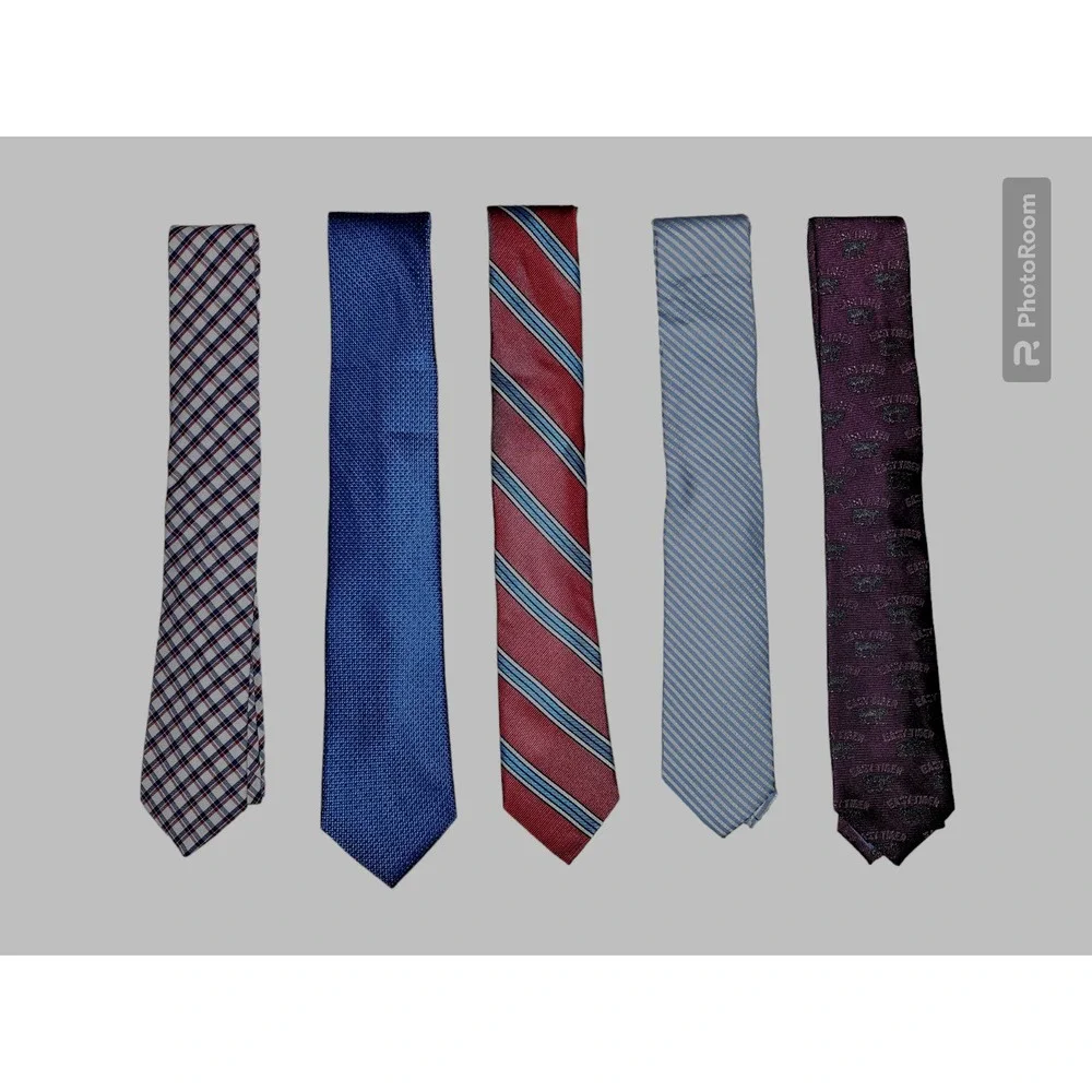Nordstrom Men's 5 Neckties Set for a Week MFRP 39.50 each